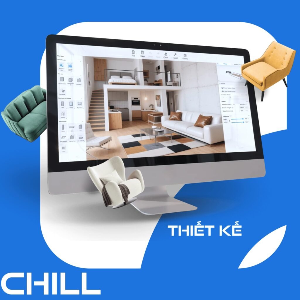 phần mềm thiết kế nội thất 3D thông minh