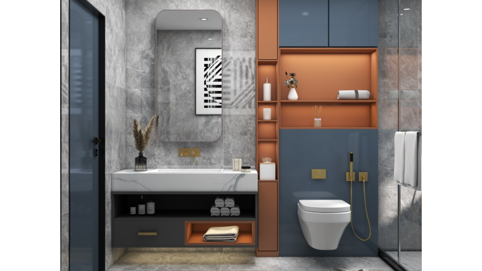 Design bathroom layout