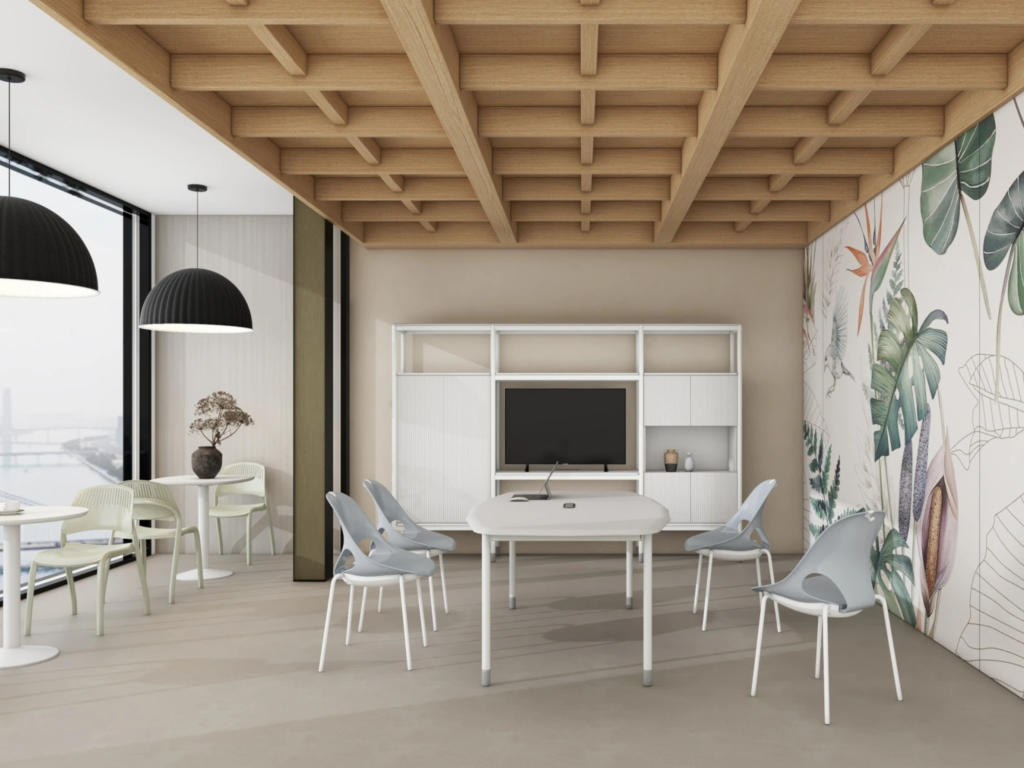 Thiết kế nội thất khu vực hoạt động cộng đồng